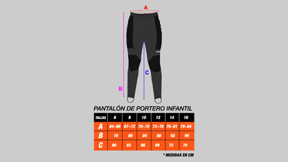 Pants de portero con protecciones Buffon Champion