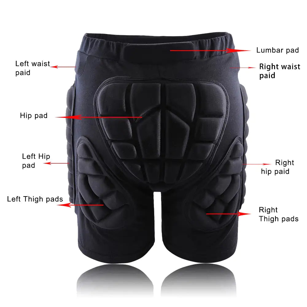 Shorts con protecciones Shock Absorbing Tech