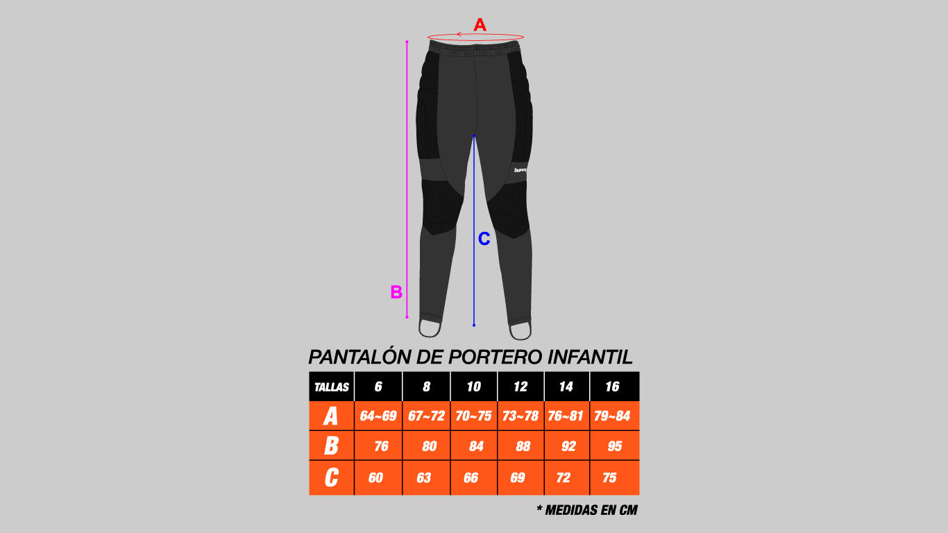 Pants de Portero Infantil con protecciones Buffon Champion