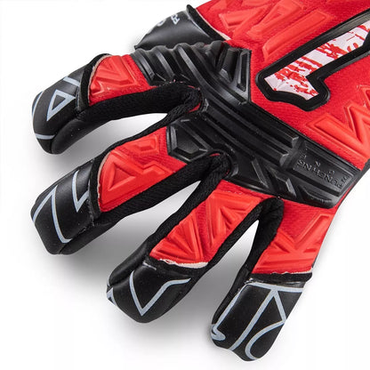 GUANTE DE PORTERO RINAT FIERA GK PRO ADULTO ROJO/NEGRO