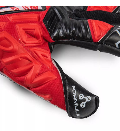 GUANTE DE PORTERO RINAT FIERA GK PRO ADULTO ROJO/NEGRO