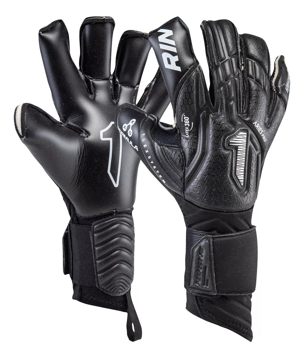 Guante de Portero Profesional Rinat Aries Nemesis Pro negro