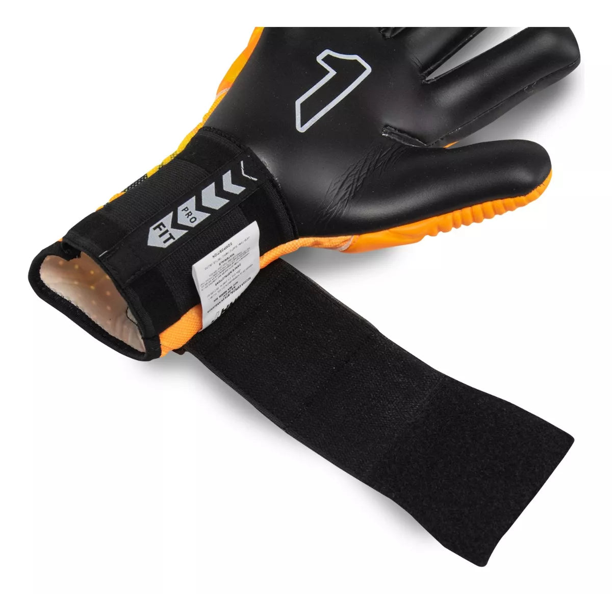 GUANTE DE PORTERO RINAT META TACTIK GK PRO NARANJA ADULTO.