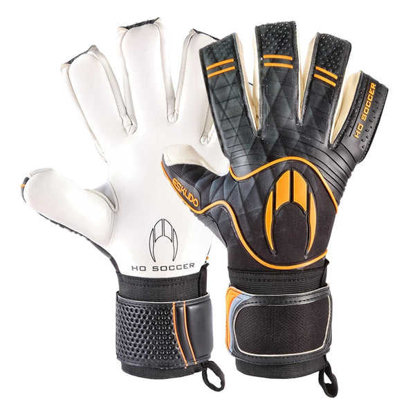 Guantes de portero profesional HO Soccer Eskudo Negative Orange