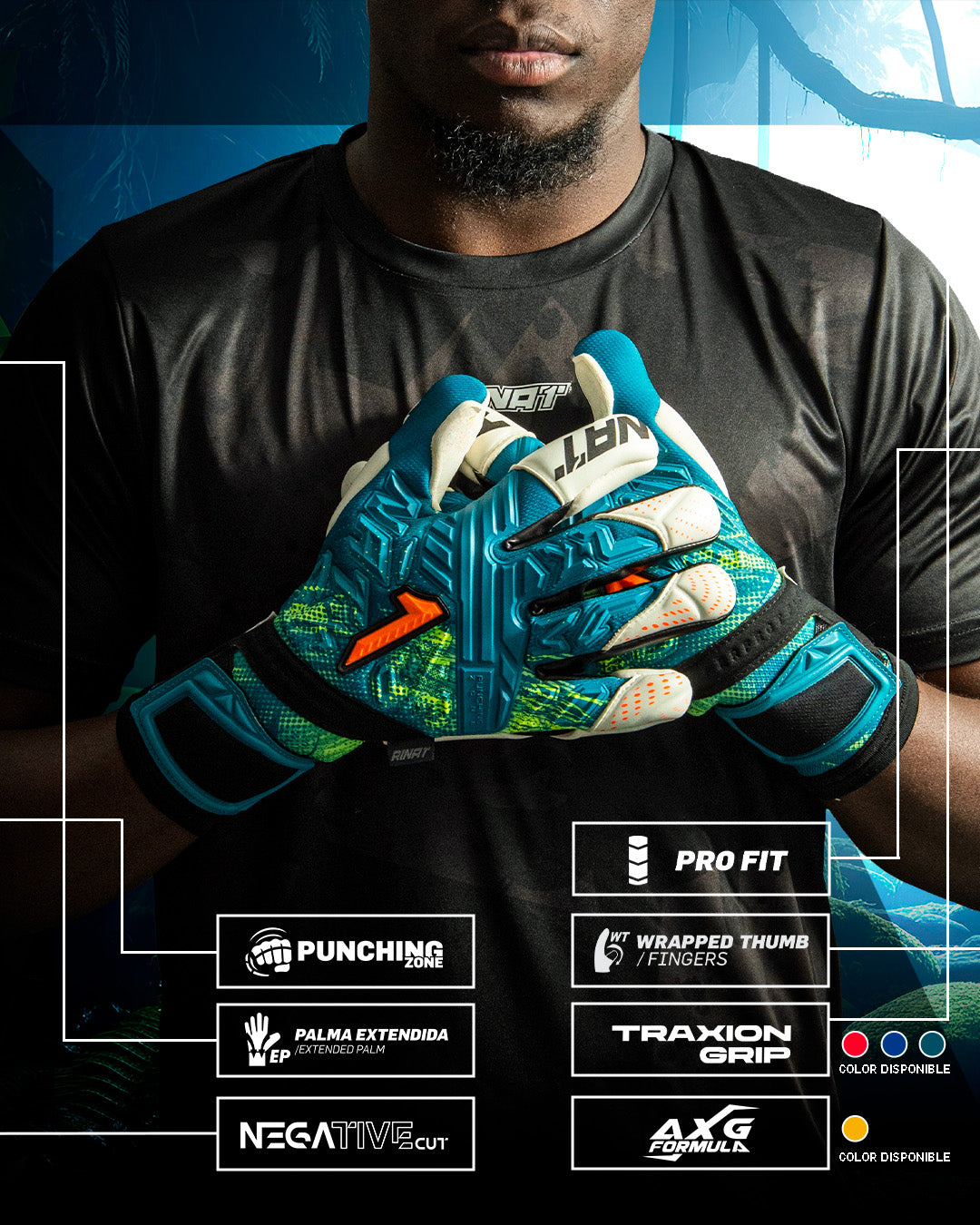 Guantes de Portero Rinat Fiera TR Pro